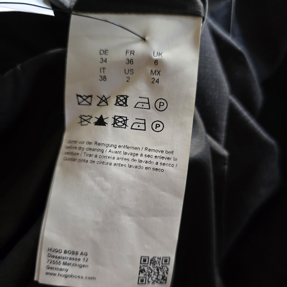 Boss | Hugo Boss |  Dark Gray Midi Dress 2 - Picture 9 of 10